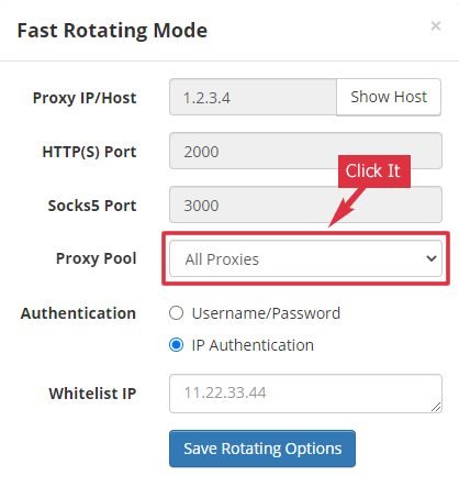 Proxy Pool